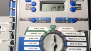 How to set DAYS TO WATER on your Weathermatic SmartLine or ProLine control panel