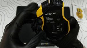 Распаковка и мини-обзор на игровую мышь Robot G6 RGB Bumblbee