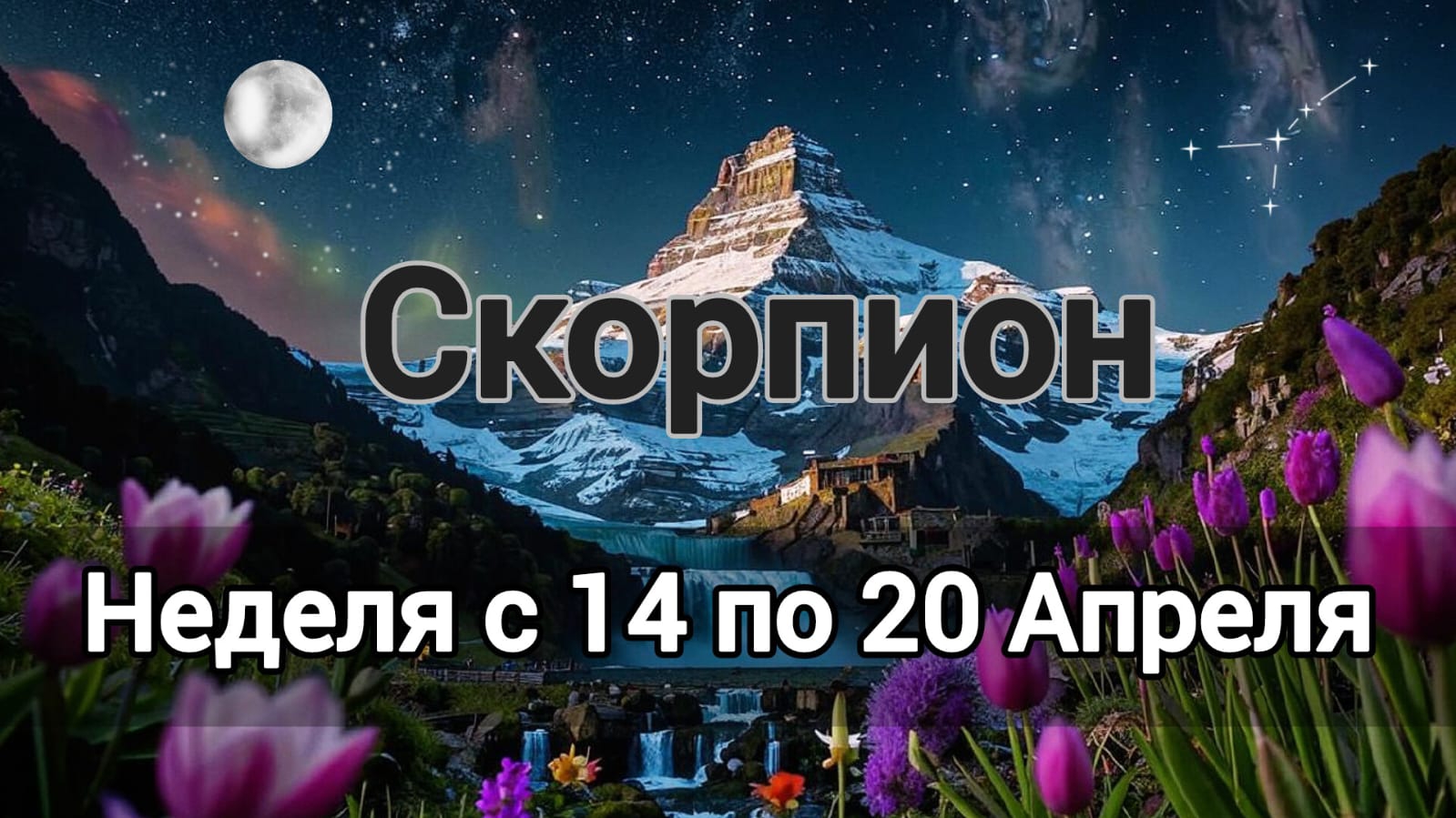 🛑 Скорпион! Таро прогноз на неделю с 14 по 20 Апреля!