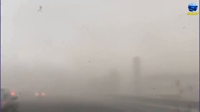 الشمس تختفي والنهار يتحول الى ظلام ⚠️ عاصفة غبارية مهولة تضرب الكويت - جزيرة فيلكا смотреть онлайн