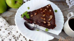 Шоколадно-вишневый пирог