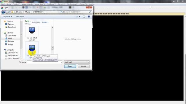 How to Programming(pixel led ) and download and use LED EDIT 2018 !! FOR TAMIL !!