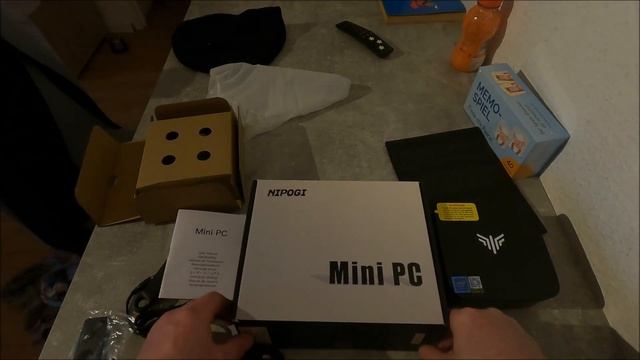 NiPoGi  AK1 PRO Mini PC unboxing und Anschluss #nipogi #minipc