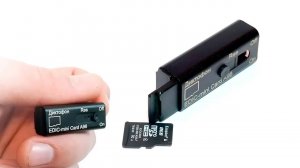 Миниатюрный диктофон Edic-mini A98 CARD для записи разговоров