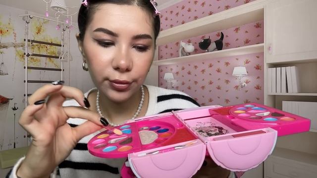 АСМР МАКИЯЖ ДЕТСКОЙ 💄КОСМЕТИКОЙ ОТ СТАРШЕЙ СЕСТРЫ💅🏼⭐️