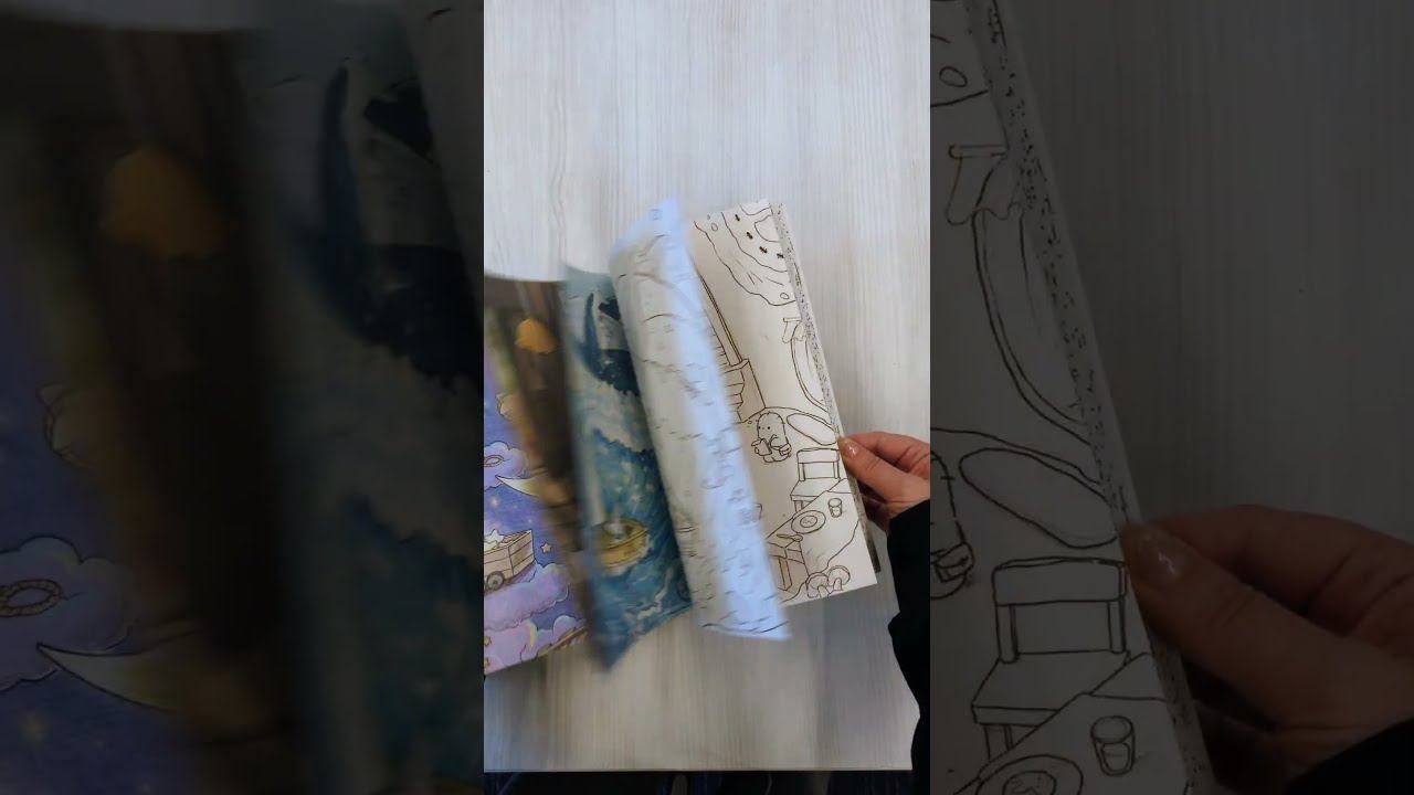 Волшебное путешествие лисенка Согыми. Раскраска от популярной корейской художницы