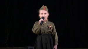 Плесовских Мария, 6 лет, вокал (соло) - «Хотят ли русские войны», 2025г.