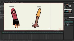 Бесплатный курс по Moho 14 - Урок 22 - Векторный и растровый риггинг (Vector and raster rigging)