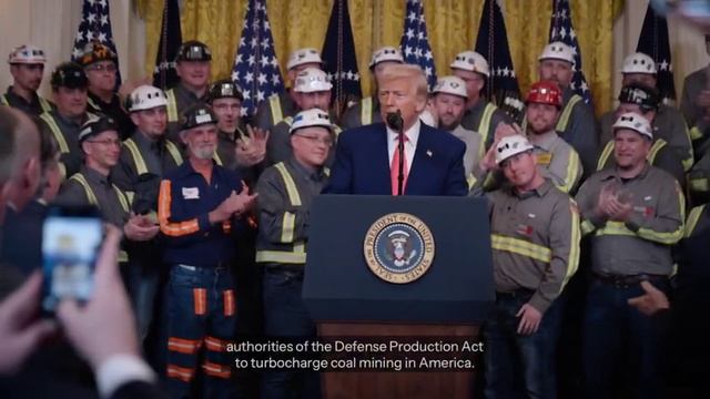 We're ending Joe Biden's war on beautiful, clean coal once and for all, and we're gonna put the mine