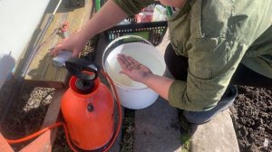 Поработала на участке/В гостях/