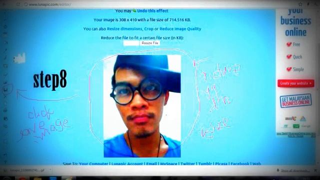 GIF tutorial Using Lunapic смотреть онлайн