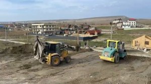 Город Коктебель, строим дома из сиппанелей по всему югу России. Подготовка привозного грунта