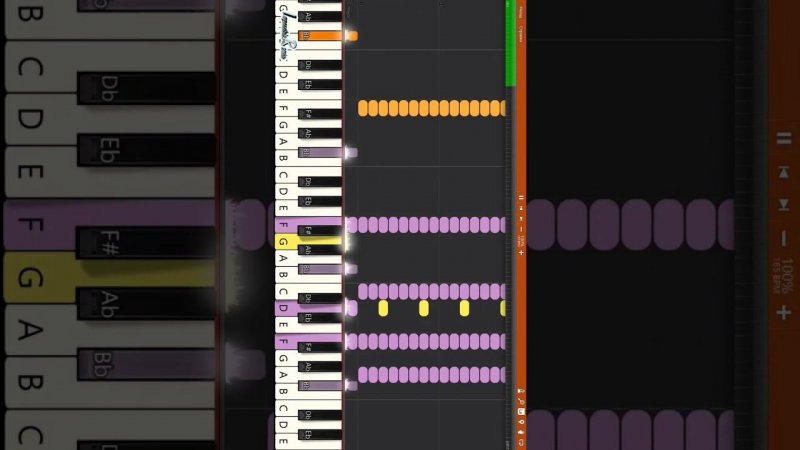 Chuck Berry - Johnny B Goode - IMPOSSIBLE REMIX #shorts #impossibleremix #remix #synthesia #synth