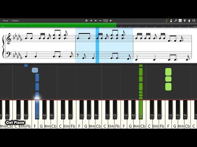 Doja Cat - Boss Btch - Piano tutorial and cover (Sheets + MIDI)