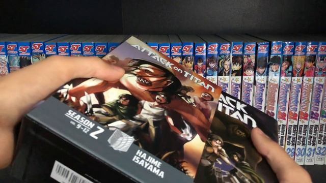 Attack on Titan Season 2 Manga Box Set Unboxing | 進撃の巨人