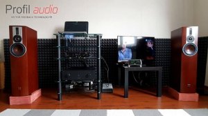 Большой тест-прослушивание  Российский HI-END усилитель Профиль аудио модель 6