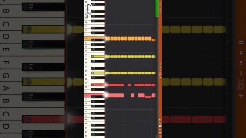 ASIAN KUNG-FU GENERATION - Kimi no Machi Made - IMPOSSIBLE REMIX #shorts #impossibleremix #synthesia