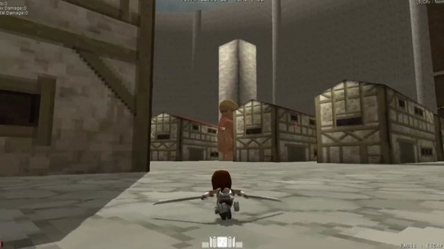 Викуст пытается выжить в Атаке Титанов смотреть онлайн