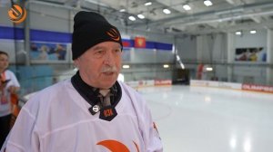 Включение из Сочи в перерыве первой полуфинальной игры ХК ОЭК - ХК МОЭК