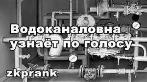 Пранк ЖКХ ВОДОКАНАЛОВНА УЗНАЁТ ПО ГОЛОСУ