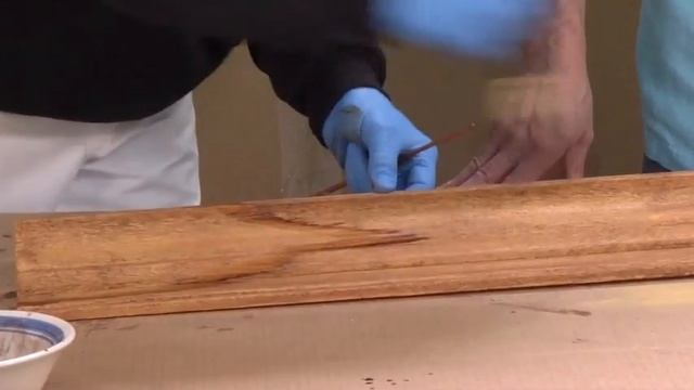 Faux Finish Oak foam crown molding. Creative Crown смотреть онлайн