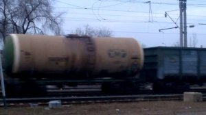 электровоз-тройник ВЛ80С-1971 с грузовым поездом на сарепту, станция шпалопропитка ПРИВЖД