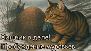 01.04.2025 весенний выход муравьёв / месть грызунам за кедры