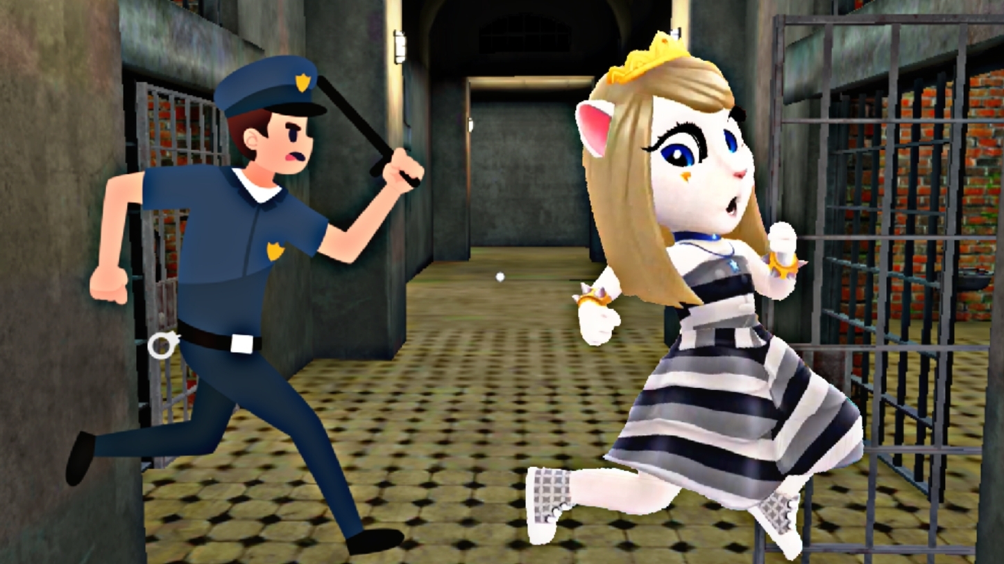 Прохождение игры побег пацана из тюрьмы 👮🚓🏃 смотреть онлайн