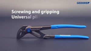 GEDORE  Pliers Set | 1102 007 | Universal pliers, Flat nose pliers, Power side cutter