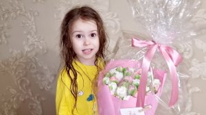 ЗЕФИРНЫЙ БУКЕТ ТЮЛЬПАН МИЛАНА ОЦЕНИЛА.🌷💐🍥