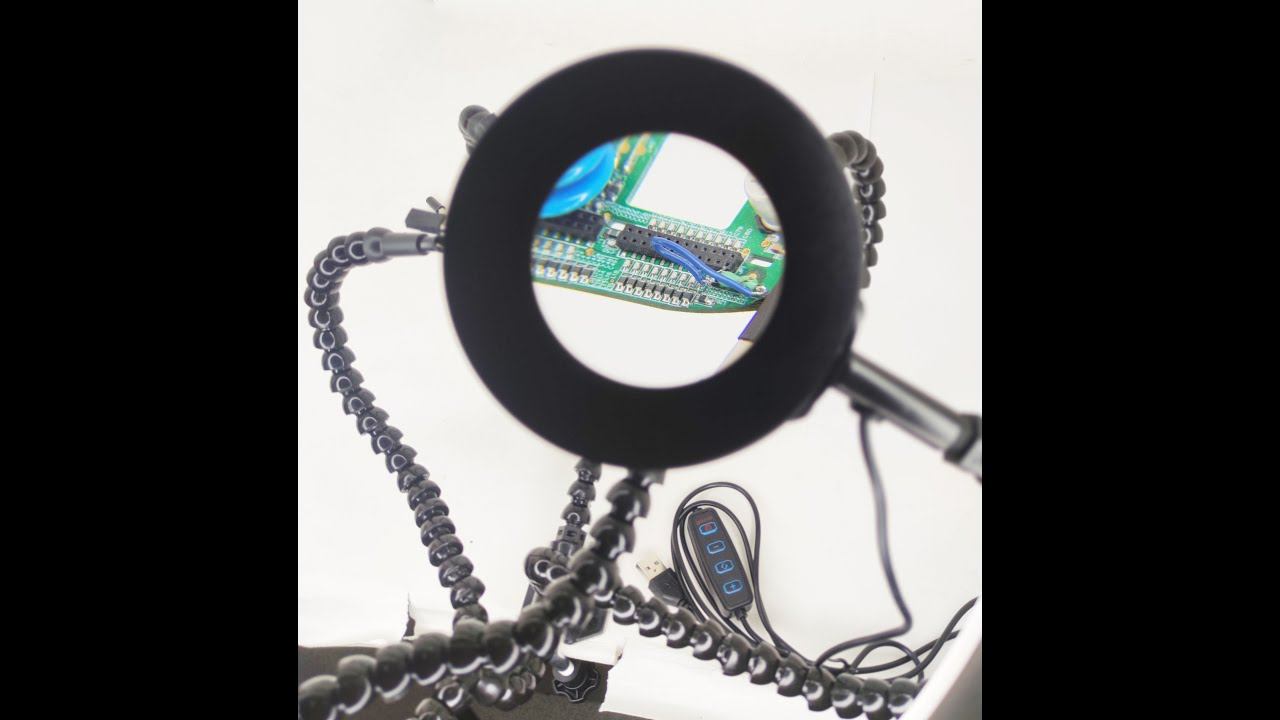 Держатель для пайки с микроскопом и светом. Must Have смотреть онлайн