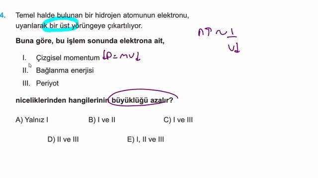 345 AYT FİZİK / Atom Fiziğine Giriş ve Radyoaktivite / ÖSYM TADINDA # 5 #