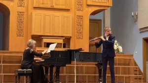 И.С. Бах Соната Es dur 1 ч.