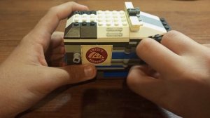 Лего самоделка: инкассаторская машина.