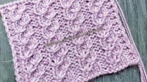 Ложные жгуты для вязания шапок, варежек, тёплых свитеров / Без перекрещивания петель