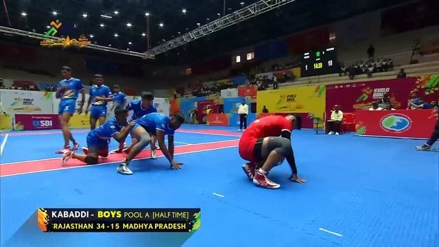 Rajasthan vs Madhya Pradesh Boy's Kabaddi Match Full Highlights | Khelo India Youth Games 2022 смотреть онлайн