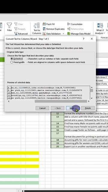 Ms Excel Text to Columns under 1min? Transforming Your Data in Seconds.Simplify Your Excel Work