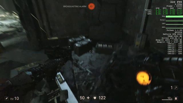 Wolfenstein II: The New Colossus RTX 2060 + i5 8400 Benchmark смотреть онлайн