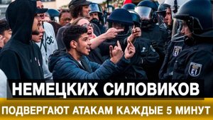 Немецких силовиков подвергают атакам каждые 5 минут