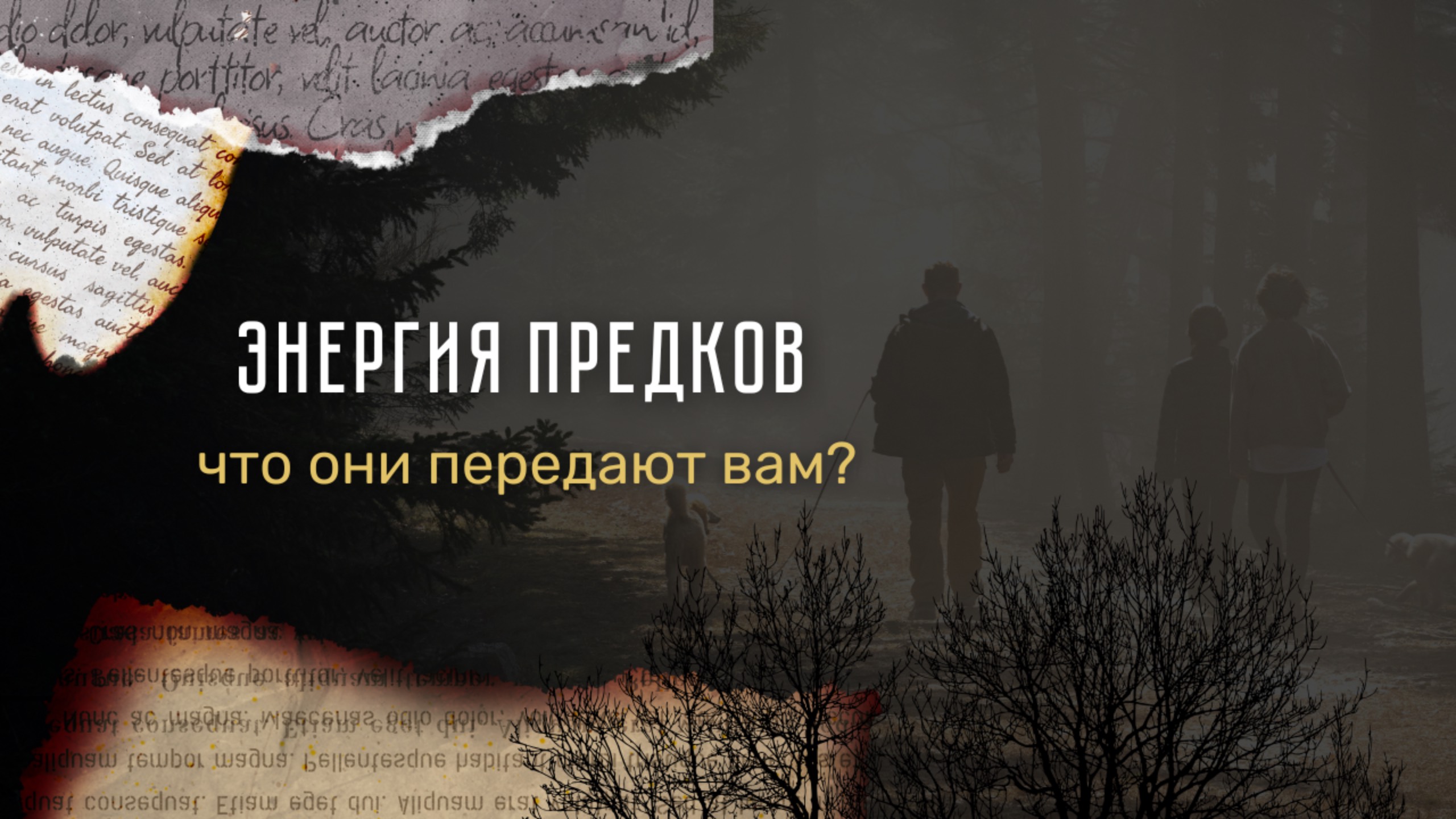 🌱 ЭНЕРГИЯ ПРЕДКОВ: что они передают вам?