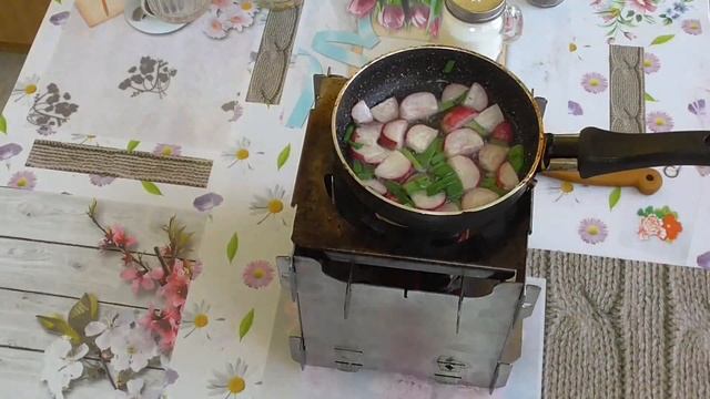 Жаренный редис