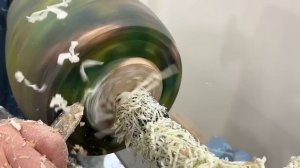 Технологии, обработка дерева, токарный станок