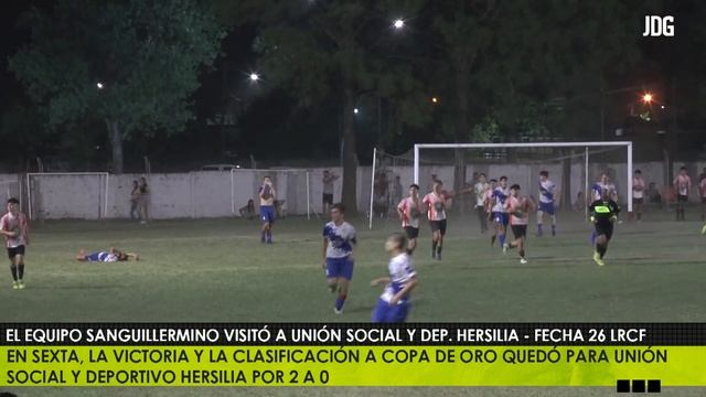 6º División - Fecha 26 - Unión Soc. y Deportivo Hersilia (2) vs. U.C y D (0) смотреть онлайн