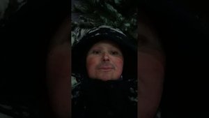 Снег в апреле.