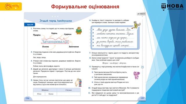 Відеопрезентація підручника «Українська мова та читання»