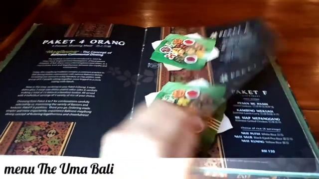 VLOG Restaurants in Malaysia: The Uma Bali