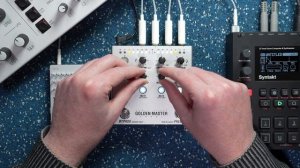 Endorphines Golden Master First Look w/ Syntakt and Modor NF-1