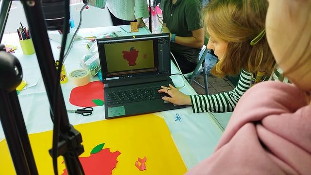 Процесс создания Мультфильма