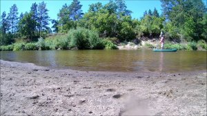 Преимущество  остойчивой и вместительной байдарки "Сенсация"