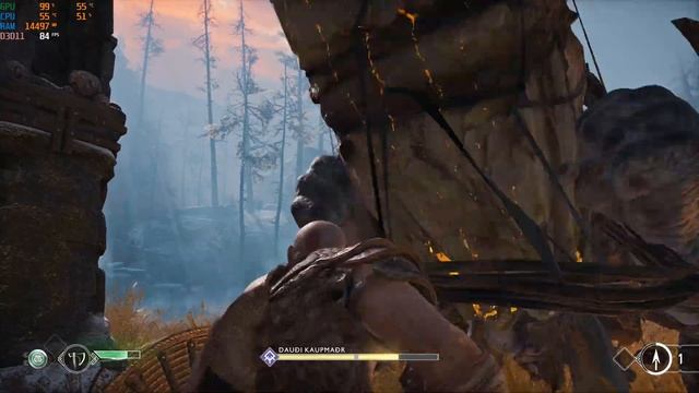 god of war RTX 4080 4k max setting fps test gameplay in india 🔥🔥